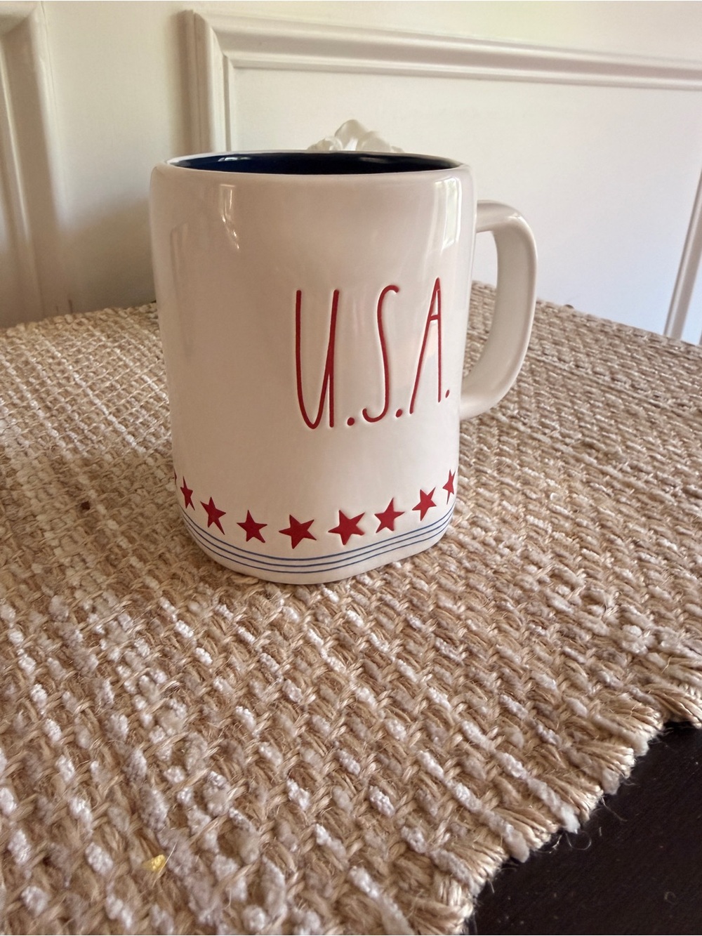 Grand New Authentic Rae Dunn USA Mug ONLY ONE LEFT